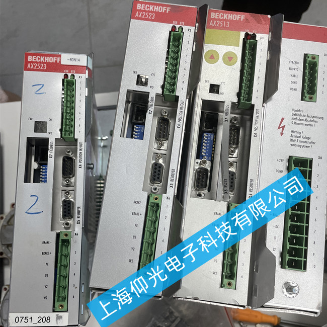 佛山倍福單軸伺服驅(qū)動器出現(xiàn)報(bào)警D18E維修-可測試
