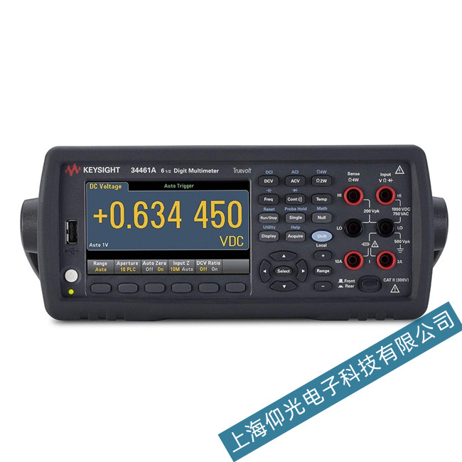 �ǵ�Keysight 34461A��(sh��)���f(w��n)�ñ�ʹ�Õr(sh��)���F(xi��n)���ϵ�̎����ʽ