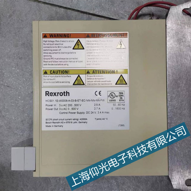 揚(yáng)州博世力士樂TDM系列伺服驅(qū)動器F6042故障咋維修