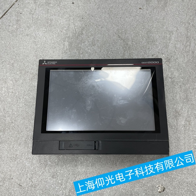 杭州激光切割機三菱觸摸屏GT1572顯示文檔亂碼故障維修干貨分享
